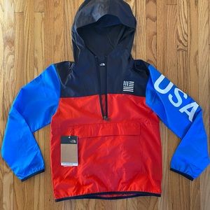 THE NORTH FACE FANORAK WINDBREAKER : Boys Small